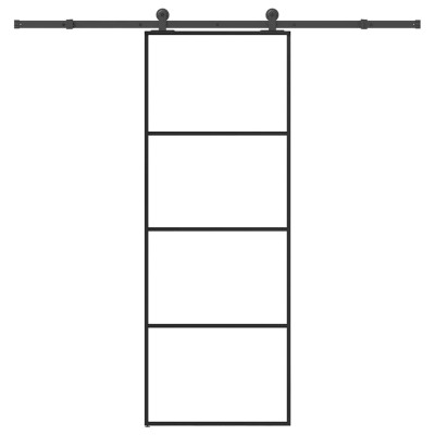Sliding door with hardware...
