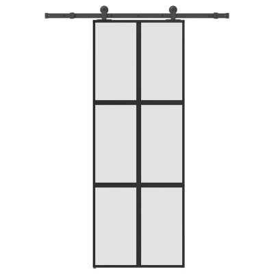 Sliding door with hardware...