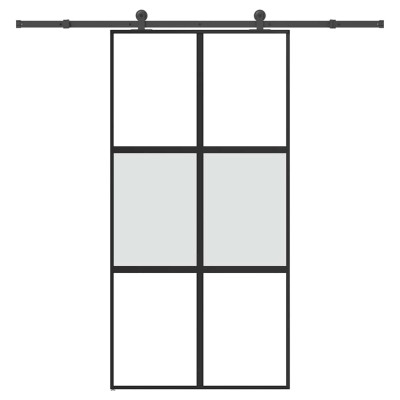 Sliding door with hardware...