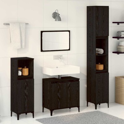 Bathroom furniture set with...
