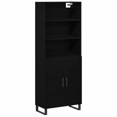 High cabinet 2 pcs Black...