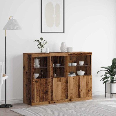 LED Sideboard Old wood...