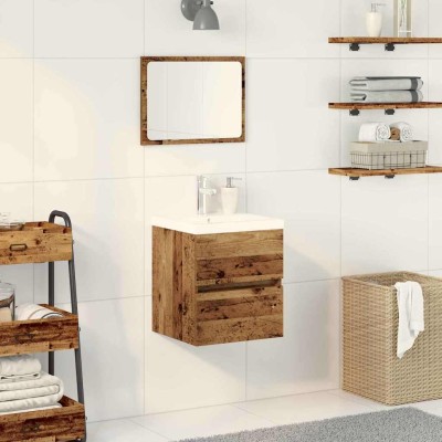 Bathroom sink cabinet Black...