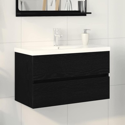 Bathroom sink cabinet Black...
