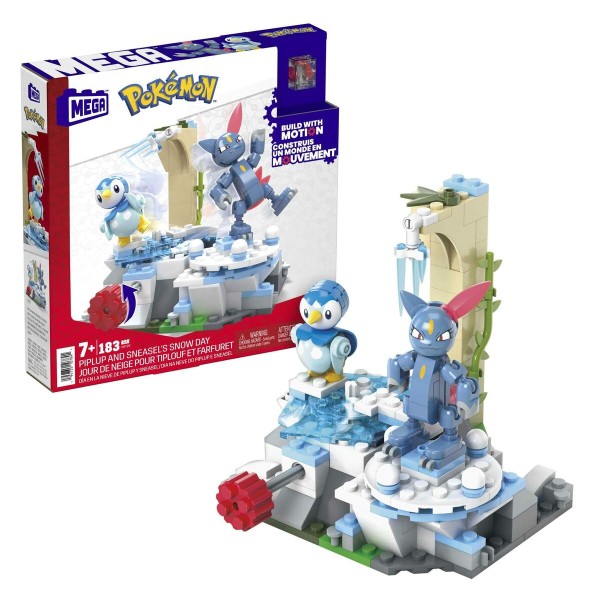 Rotaļu figūras Mega Construx Pokémon 183 Daudzums Playset