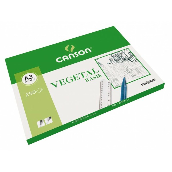 Kuultopaperi Canson Basik 250 Levyt 90 g/m² 29,7 x 42 cm