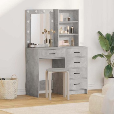 Dressing table 2 pcs Gray...