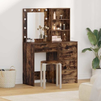 Dressing table 2 pcs Brown...