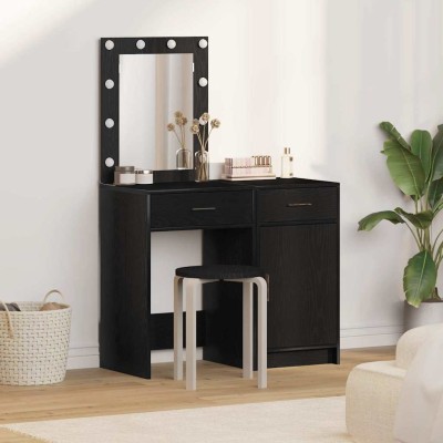 Dressing table 2 pcs Black...