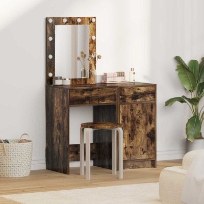 Dressing table 2 pcs Brown...
