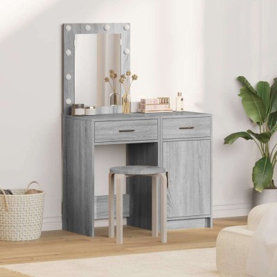 Dressing table 2 pcs Gray...