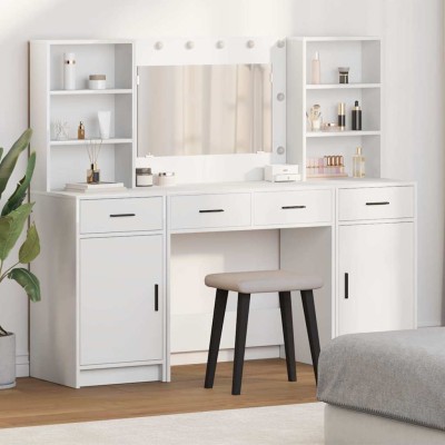 Dressing table set with LED...
