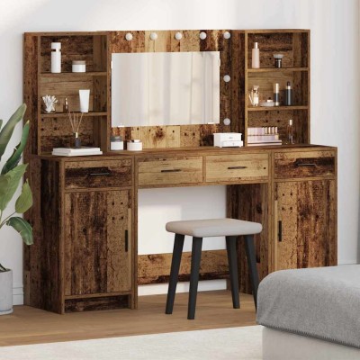 Dressing table set with LED...