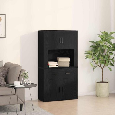 Highboard black oak 80 x 33...