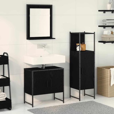 Bathroom furniture set with...