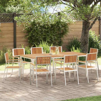 Outdoor dining set 9 pcs...