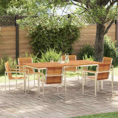 Garden dining set 7 pcs...