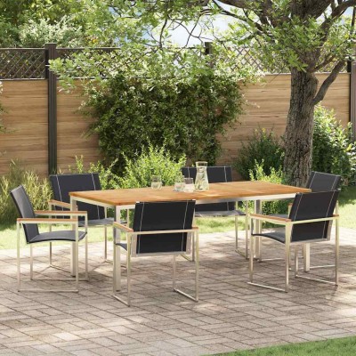 Garden dining set 7 pcs...