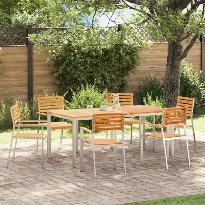 Garden Chair 6 pcs Natural...