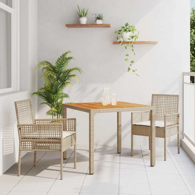 Garden dining set 3 pcs...