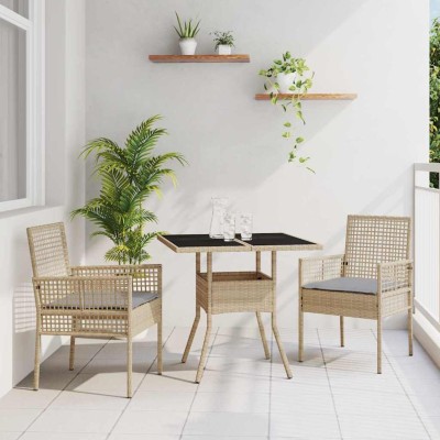 Garden dining set 3 pcs...
