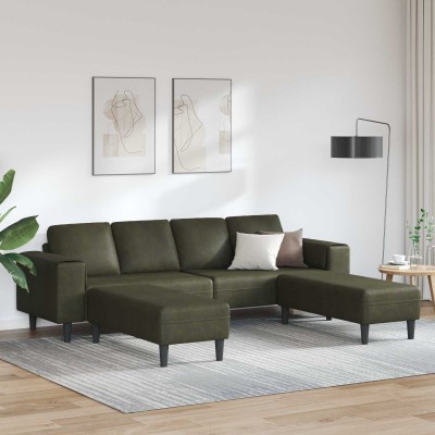 Living room sofa 3 pcs Army...