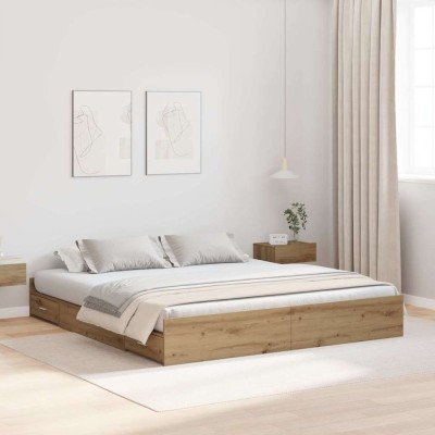 Bed with storage space...