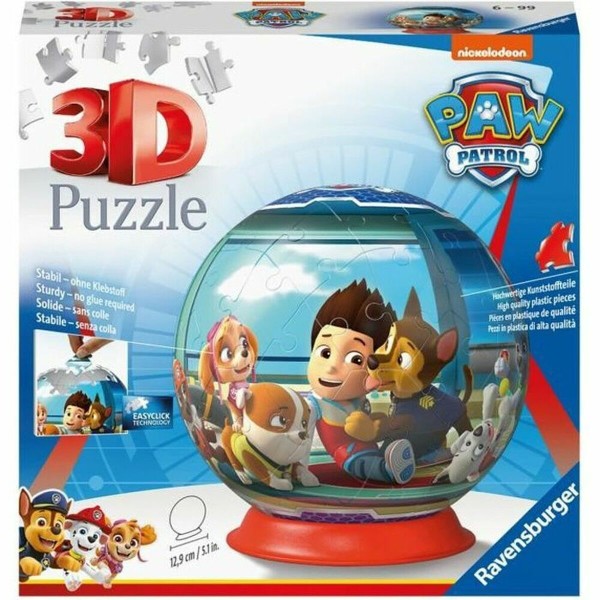 3D-паззл Ravensburger Paw Patrol 72 Предметы