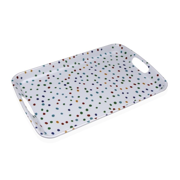 поднос для закусок Versa Dotty меламин 31 x 3 x 46,2 cm