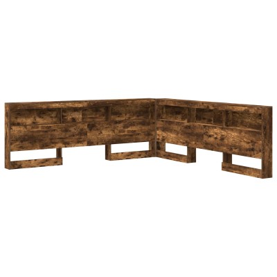 Storage headrest Smoked oak...