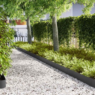 Lawn edge 50 pcs Black 100...