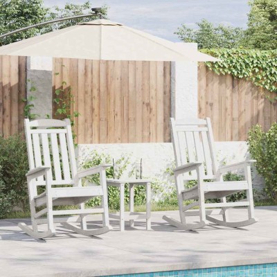 Swivel chair 2 pcs White 92...