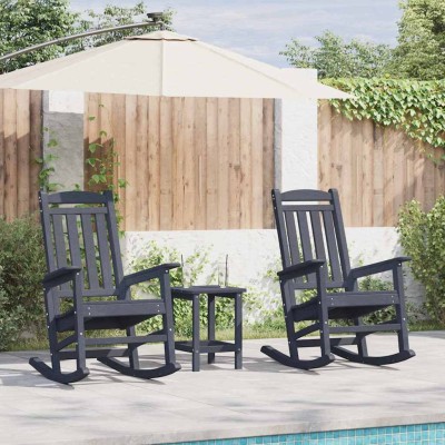 Swivel chair 3 pcs Dark...