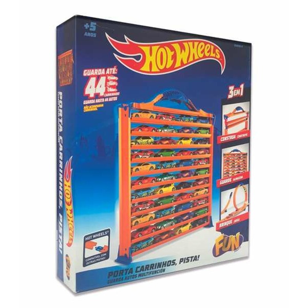 Parkkihalli autoilla Hot Wheels 30 x 27 x 6 cm Autokuljetus Auto