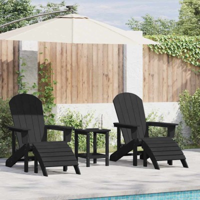 Garden Chair 2 pcs Black 83...