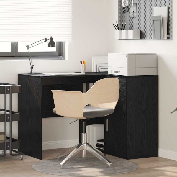 Corner desk Black oak 102 x 88 x 75 cm