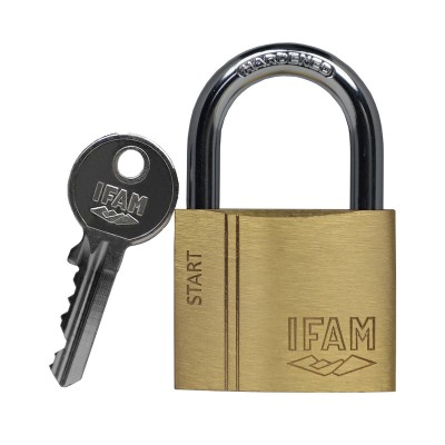Key padlock IFAM SR40 Brass...