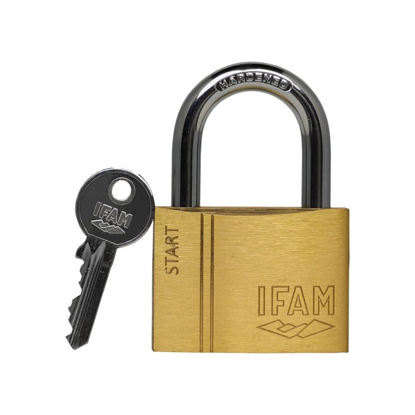 Key padlock IFAM SR50 Brass Steel