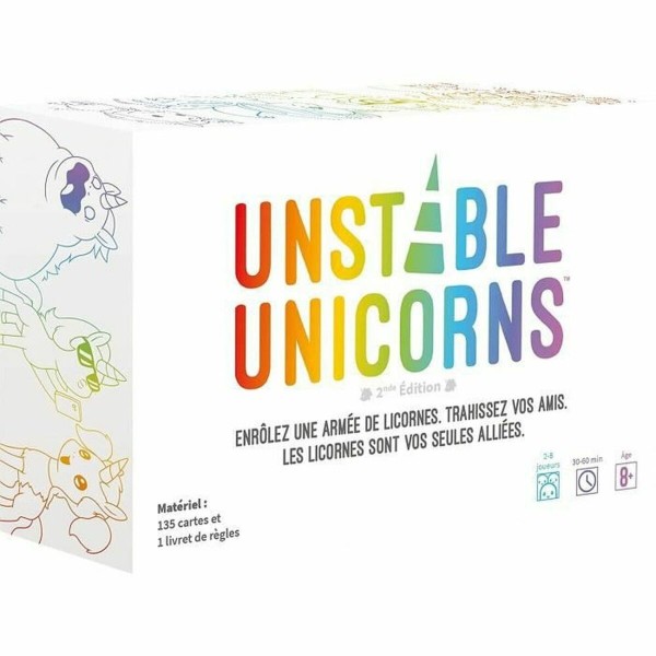 Lauamäng Asmodee Unstable Unicorns (FR)