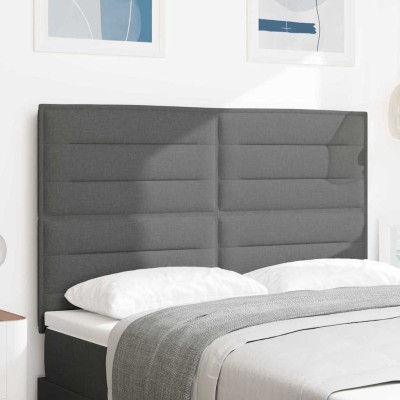 Headboard Dark gray fabric...