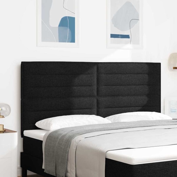 Headboard Black 180 cm fabric