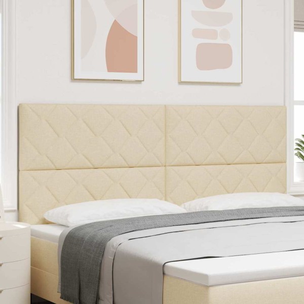 Headboard Cream 200 cm fabric
