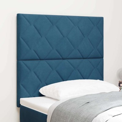 LED headboard Dark blue 100...