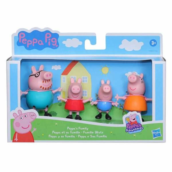 Arvude komplekt Peppa Pig F2190 4 Tükid, osad