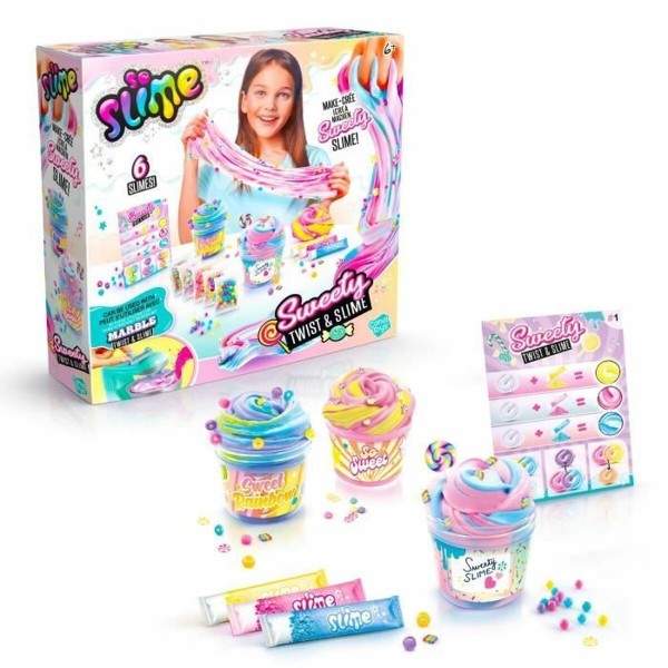 Modelēšanas Māla Spēle Canal Toys Twist & Slime Sweety Kit