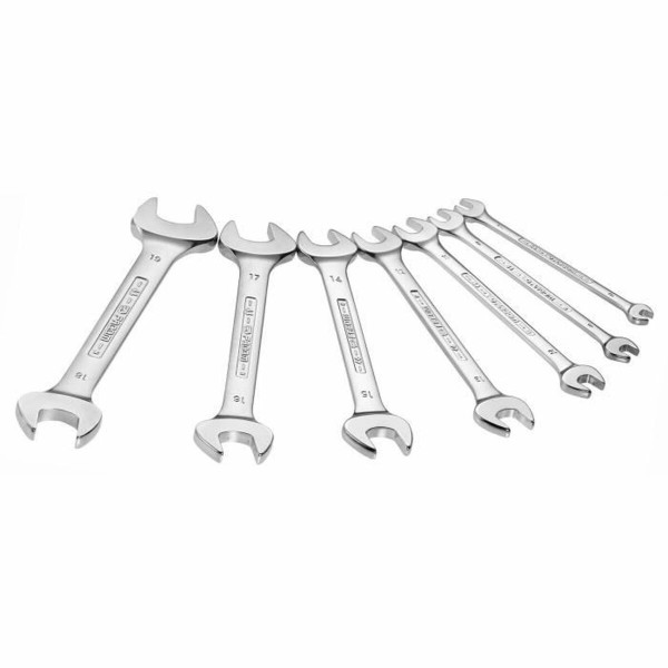 Double Open-end Wrench Set Facom 44.J7PB 6-19 mm 7 Dalys