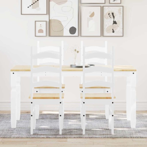 Dining set PANAMA, 5 pieces, solid white pine