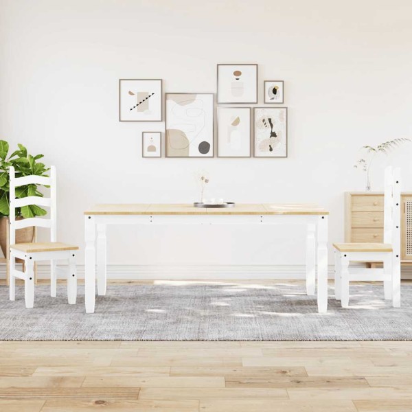 Dining set PANAMA, 3 parts, solid white pine