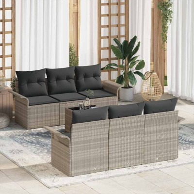 Garden sofa set with pillow...