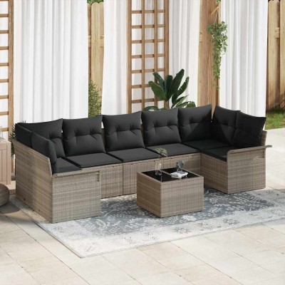 Garden sofa set with pillow...